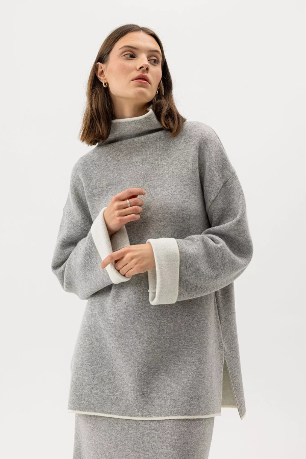 Holebrook Sally Turtleneck Melange Sweater