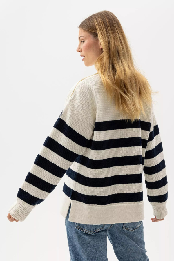 Holebrook Paulina Striped Windproof Sweater