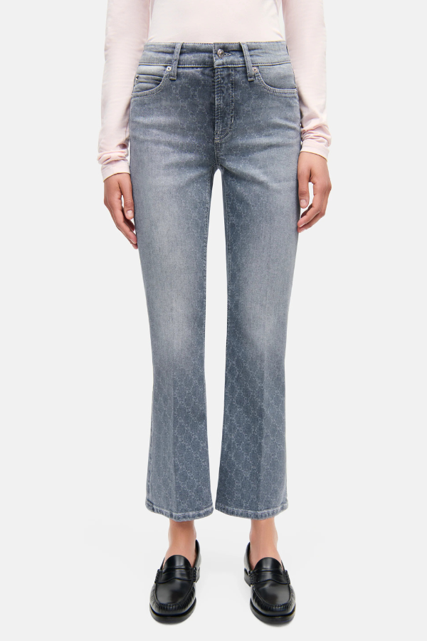 Cambio Paris Easy Kick Logo Jeans