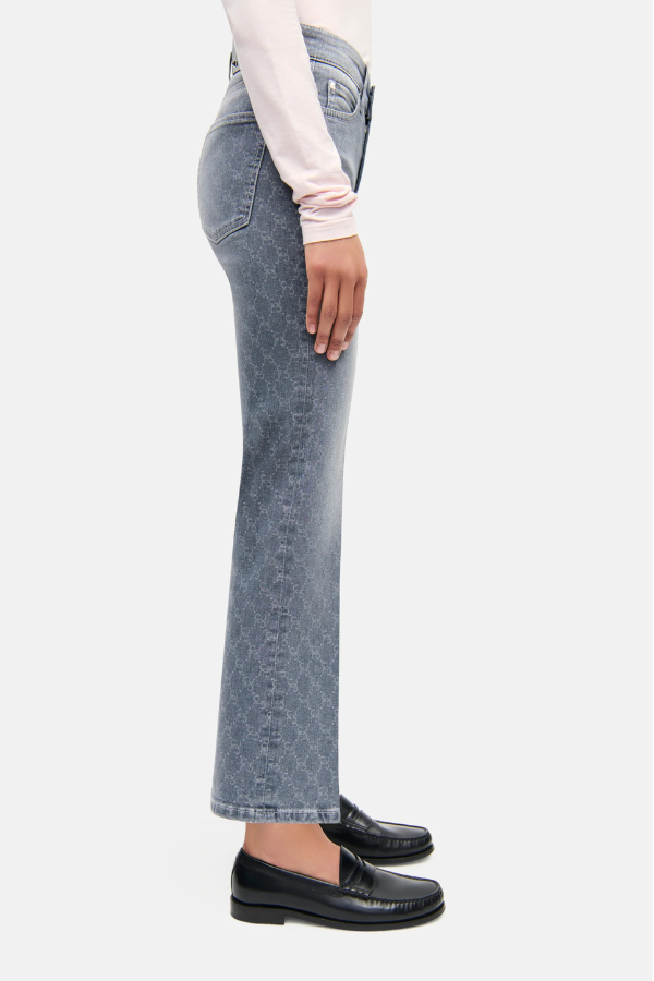 Cambio Paris Easy Kick Logo Jeans