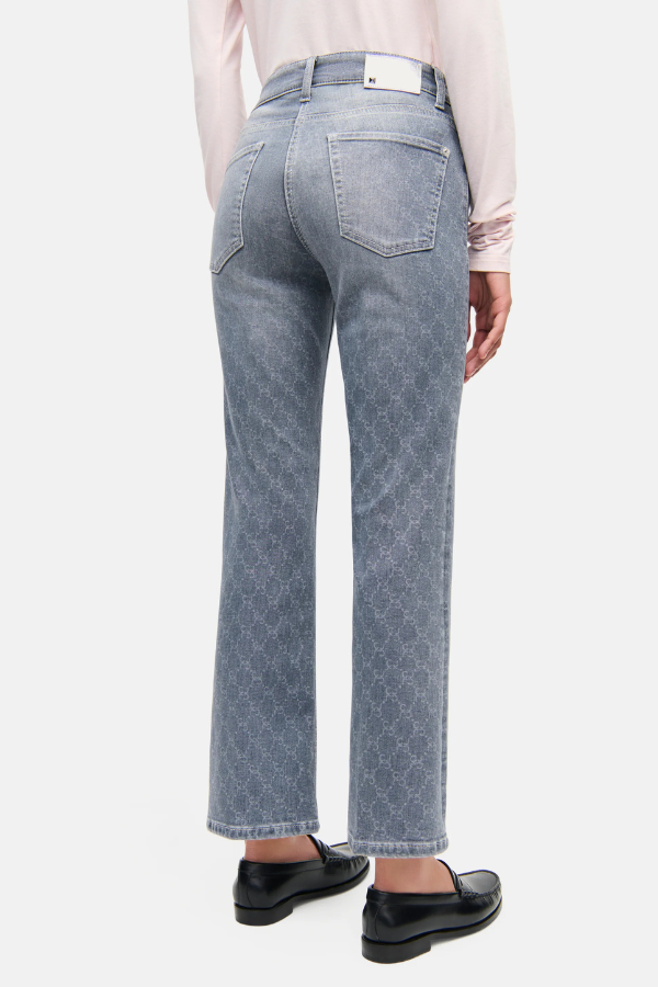 Cambio Paris Easy Kick Logo Jeans