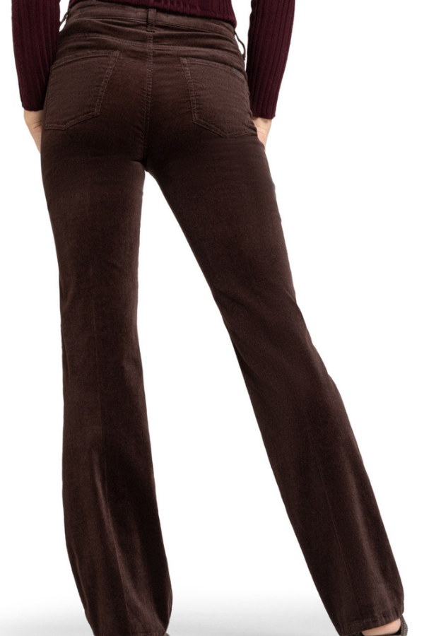 Cambio Paris Flared Modal Corduroy Pant