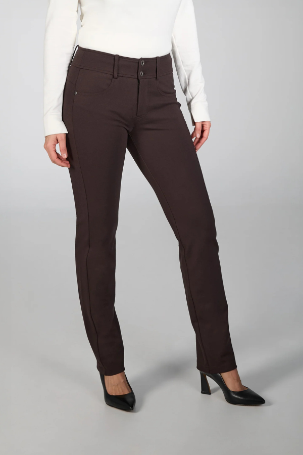 Brenda Beddome Ponte Straight Leg Jean (Available in Two Colours)