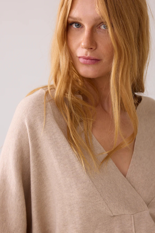 Summum Cotton Merino Wool Knit Sweater