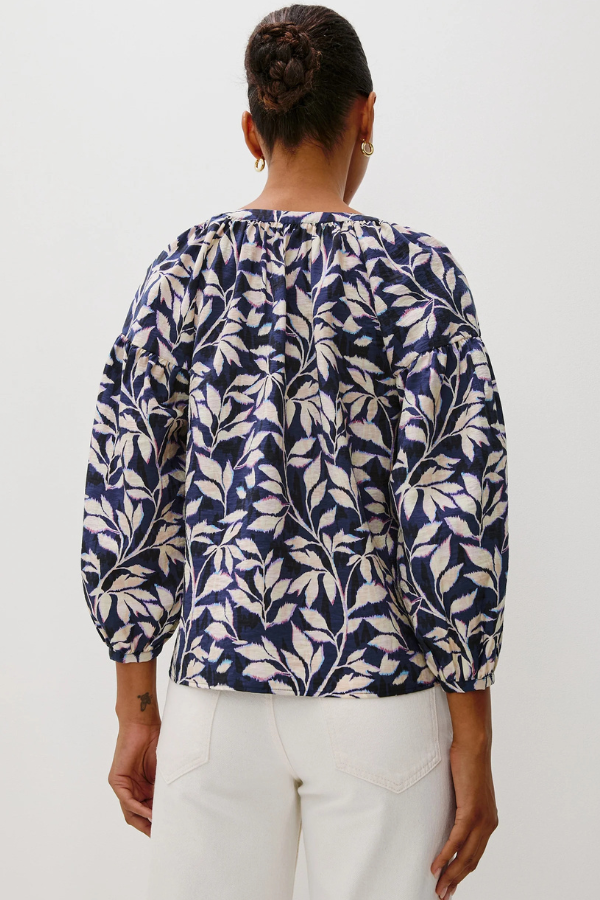Rails Vasia Navy Vines Blouse
