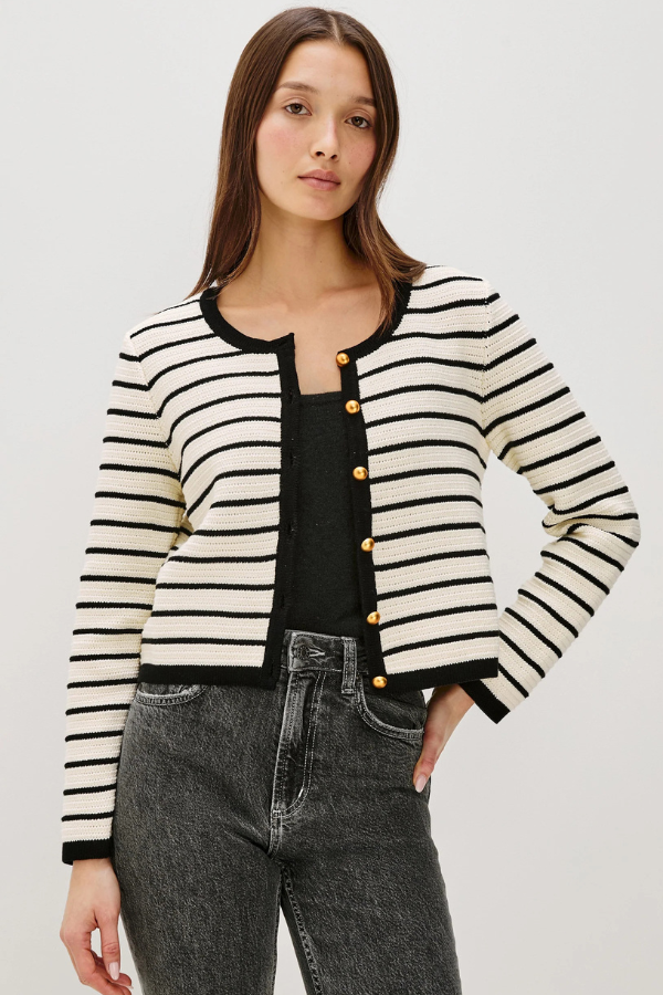 Rails Catania Striped Cardigan