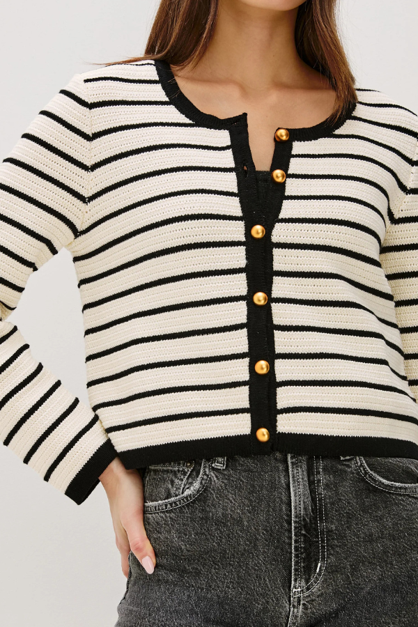 Rails Catania Striped Cardigan