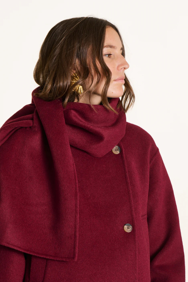 La Fée Maraboutée Jacket with Removable Scarf