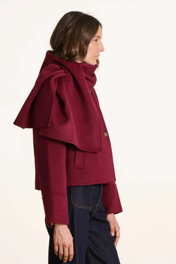 La Fée Maraboutée Jacket with Removable Scarf