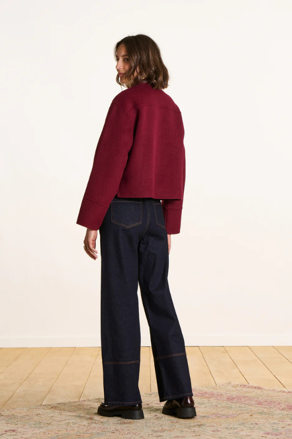 La Fée Maraboutée Jacket with Removable Scarf