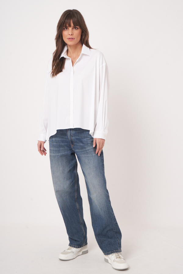 Repeat Cotton Blouse