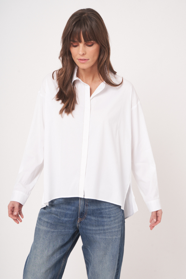 Repeat Cotton Blouse