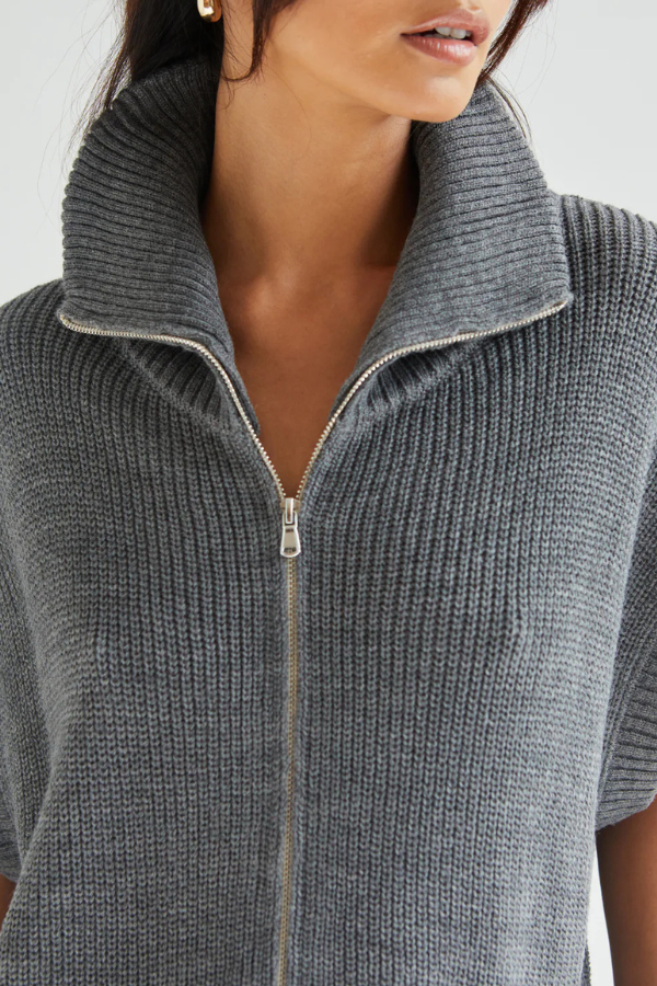Charli Millie Zippered Vest