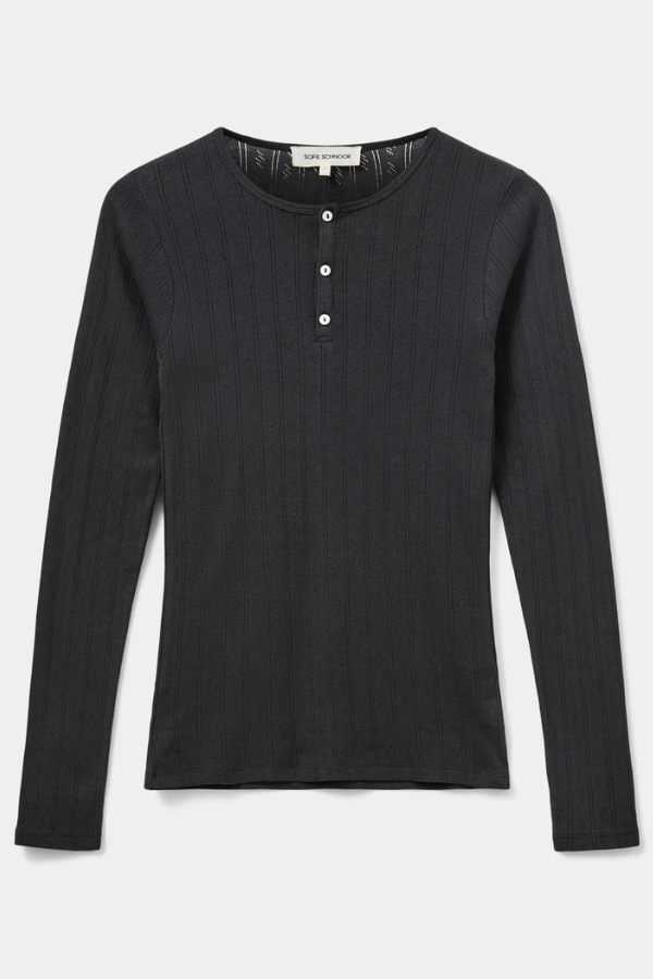 Sofie Schnoor Long Sleeve Button Shirt (Available in Three Colours)