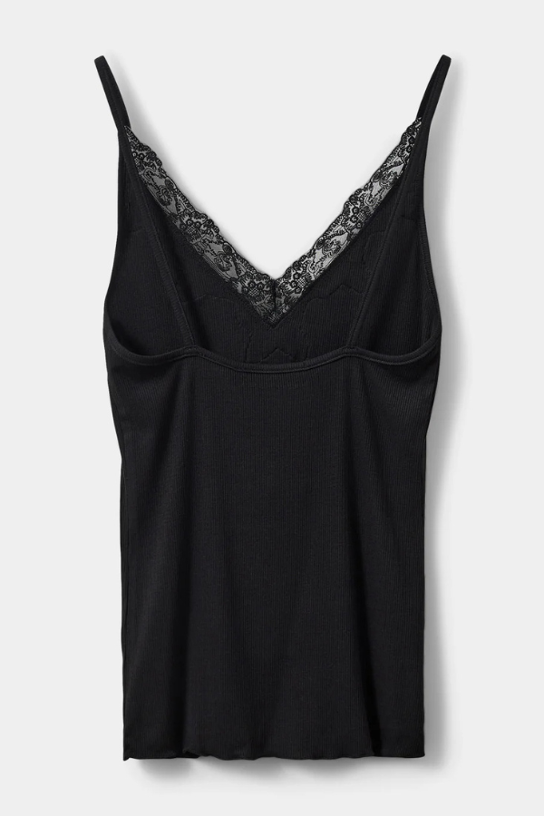Sofie Schnoor V-Neck Lace Camisole (Available in Two Colours)