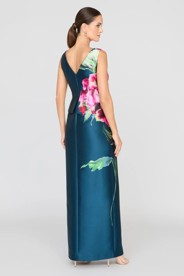 Kay Unger Luciana Column Gown