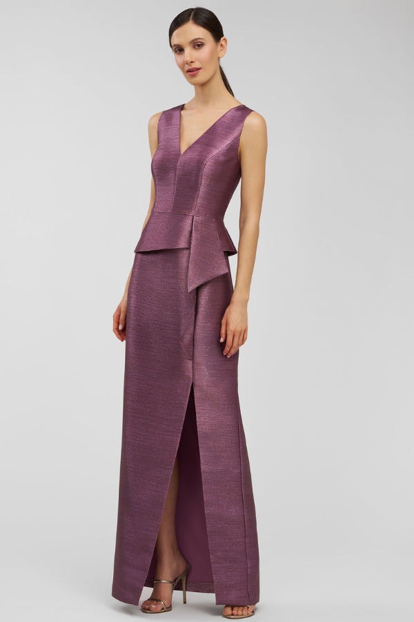 Kay Unger Octavia Column Gown