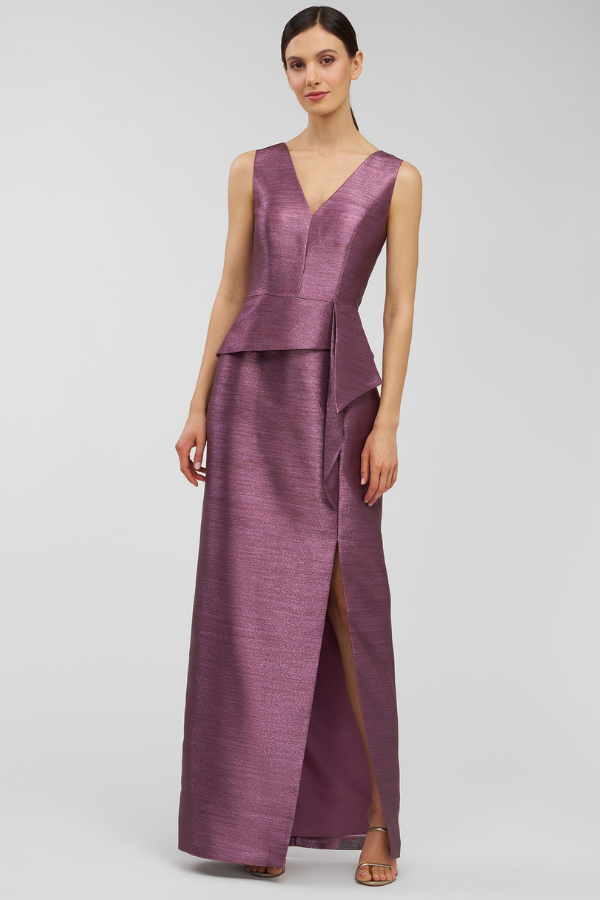 Kay Unger Octavia Column Gown