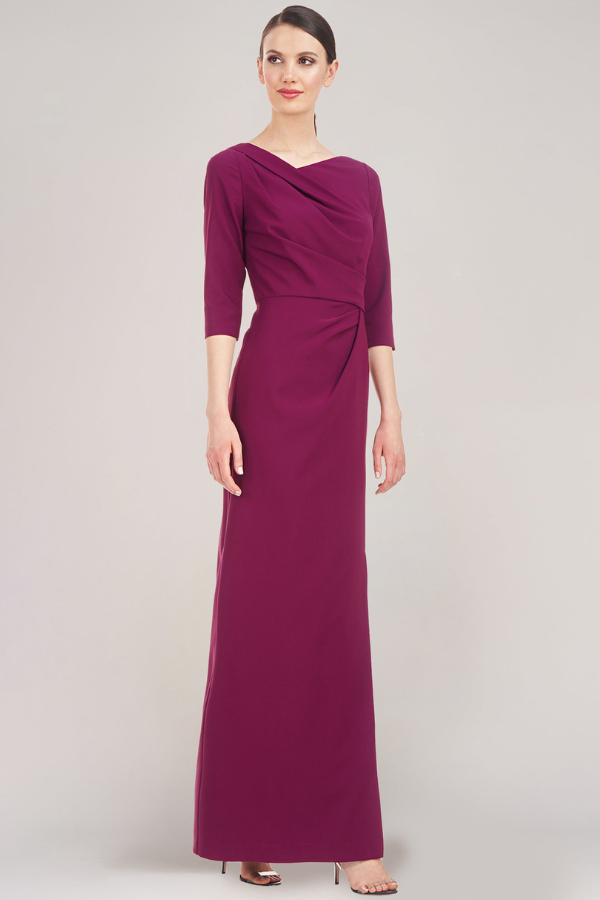 Kay Unger Margerite Column Gown