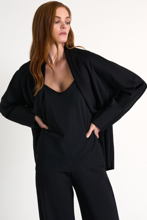 SHAN Loose Lapel Blazer