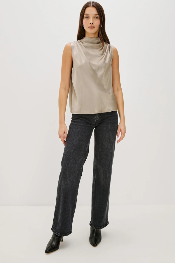 Rails Kaleen Sleeveless Satin Top
