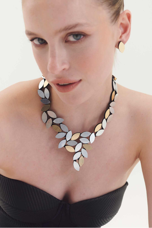 Kate Leaves Necklace