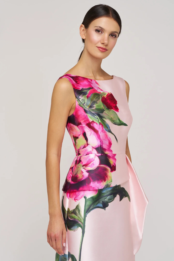 Kay Unger Luciana Column Gown