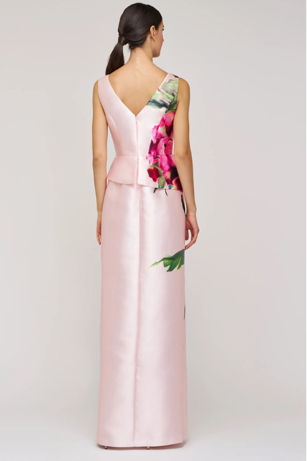 Kay Unger Luciana Column Gown
