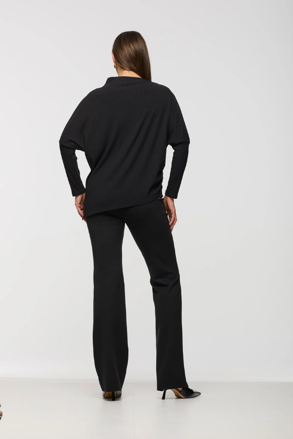 Beddome Asymmetrical Ribbed Sweater