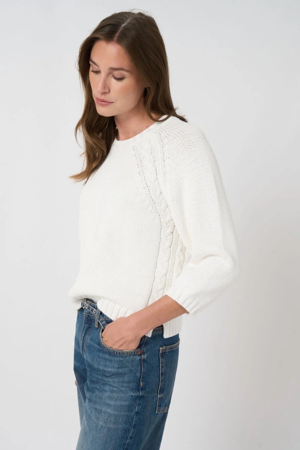Repeat Cable Knit Pullover