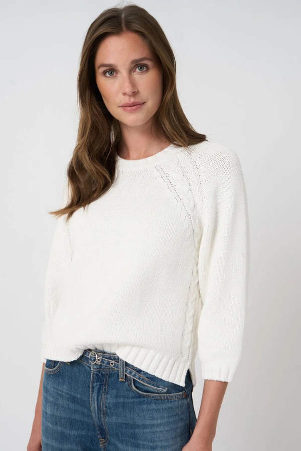 Repeat Cable Knit Pullover