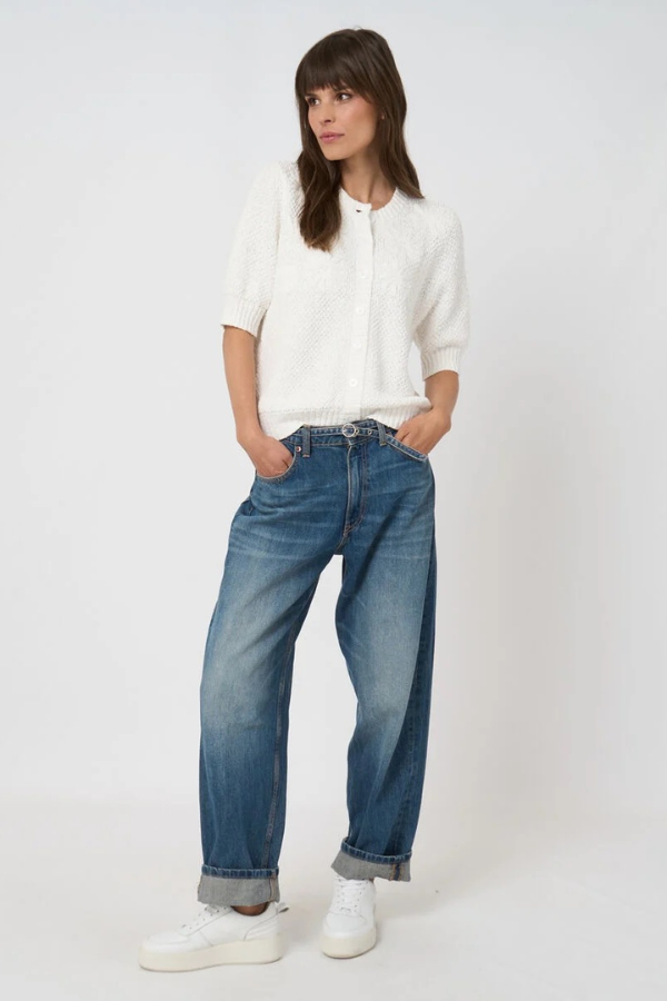 Repeat Floral Embroidered Cardigan