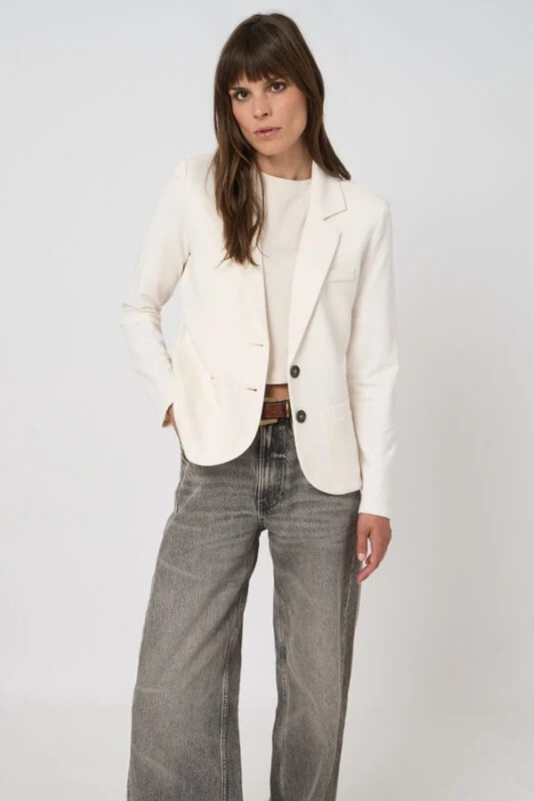 Repeat Tailored French Terry Modal Blazer (Available in Multiple Colours)
