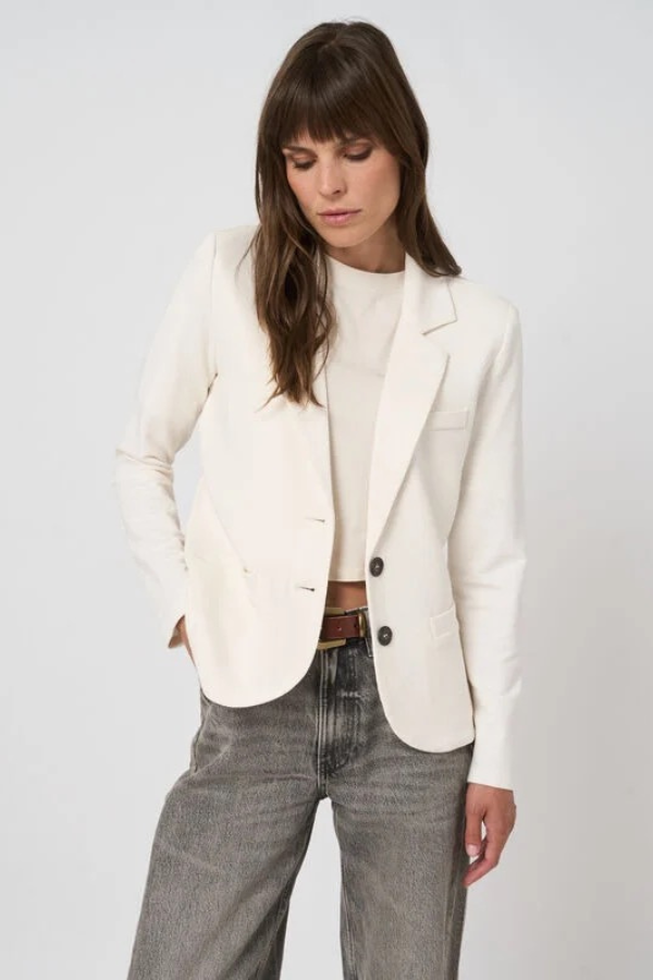 Repeat Tailored French Terry Modal Blazer (Available in Multiple Colours)