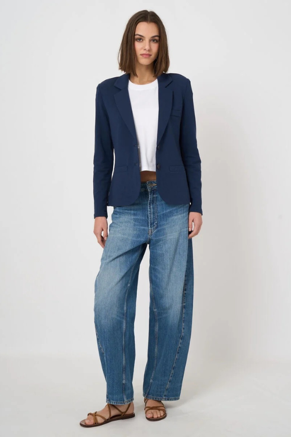 Repeat Tailored French Terry Modal Blazer (Available in Multiple Colours)