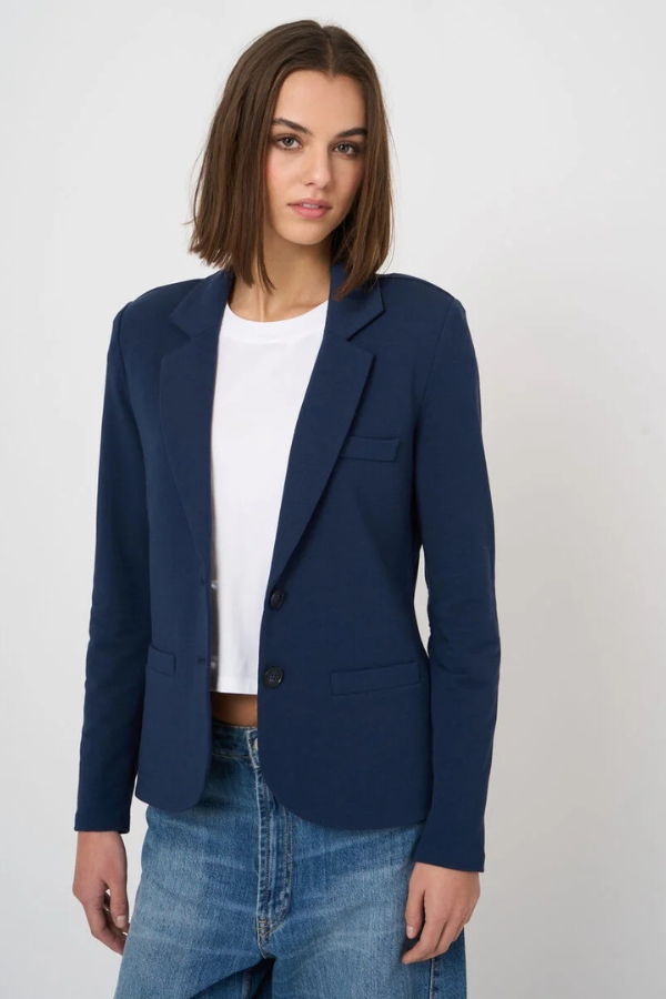Repeat Tailored French Terry Modal Blazer (Available in Multiple Colours)