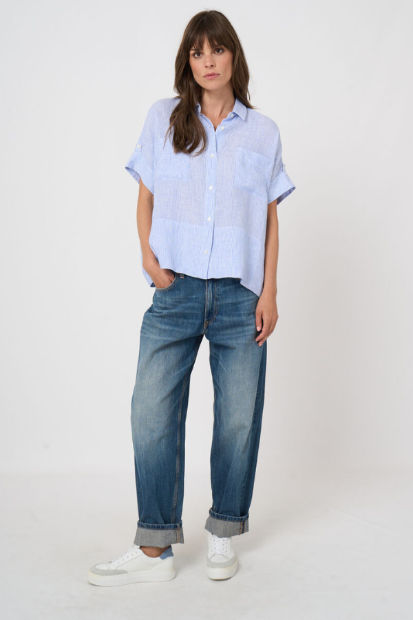 Repeat Striped Blouse