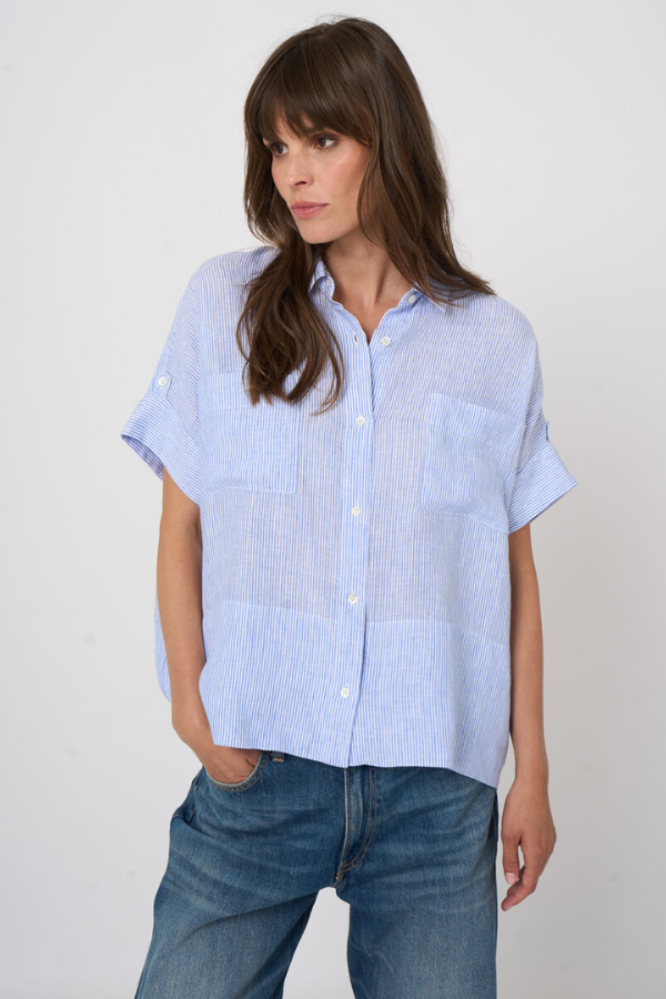 Repeat Striped Blouse