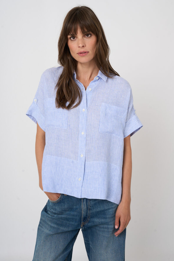 Repeat Striped Blouse