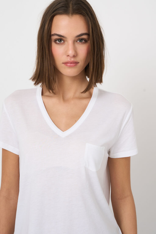 Repeat V-Neck T-Shirt (Available in Multiple Colours)