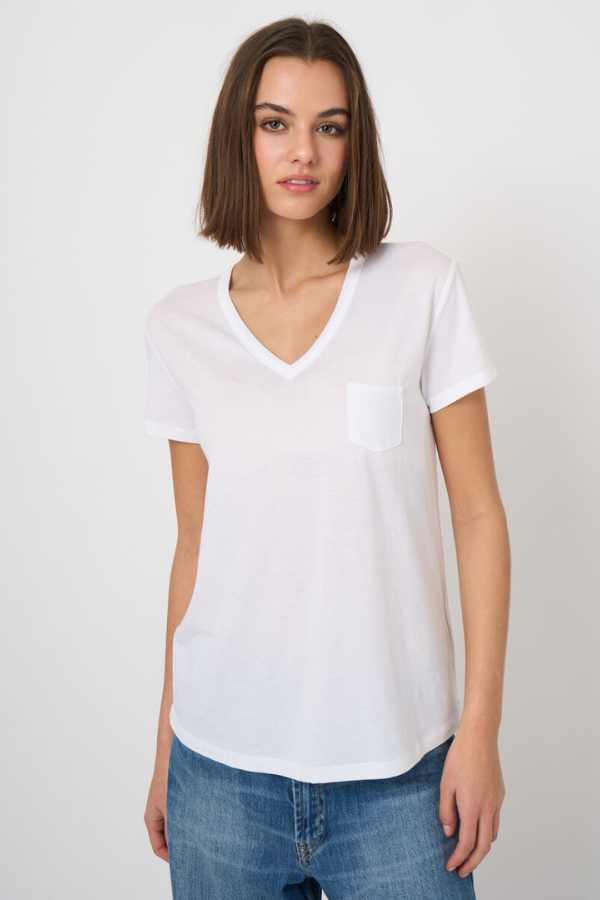 Repeat V-Neck T-Shirt (Available in Multiple Colours)
