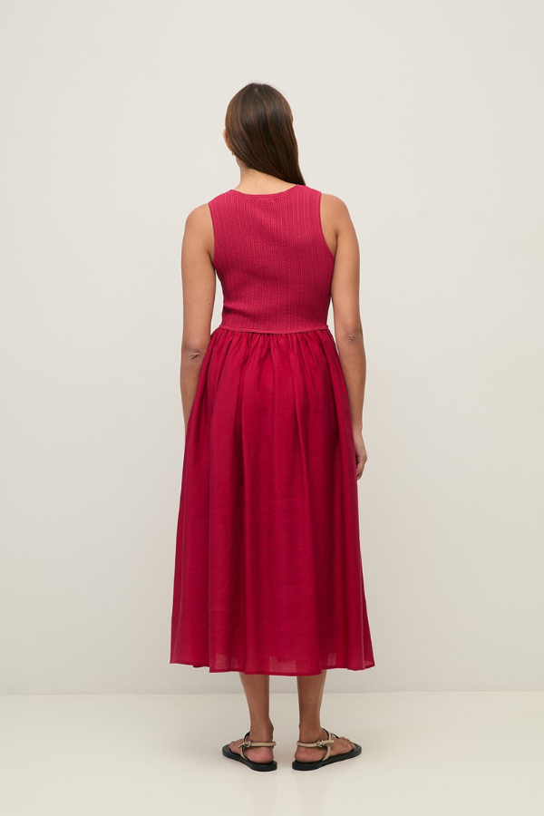 Yerse Sleeveless Knit Dress (Available in Two Colours)