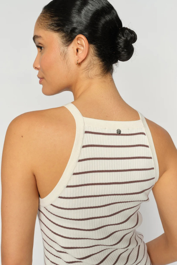 Mos Mosh Striped Knit Tank Top