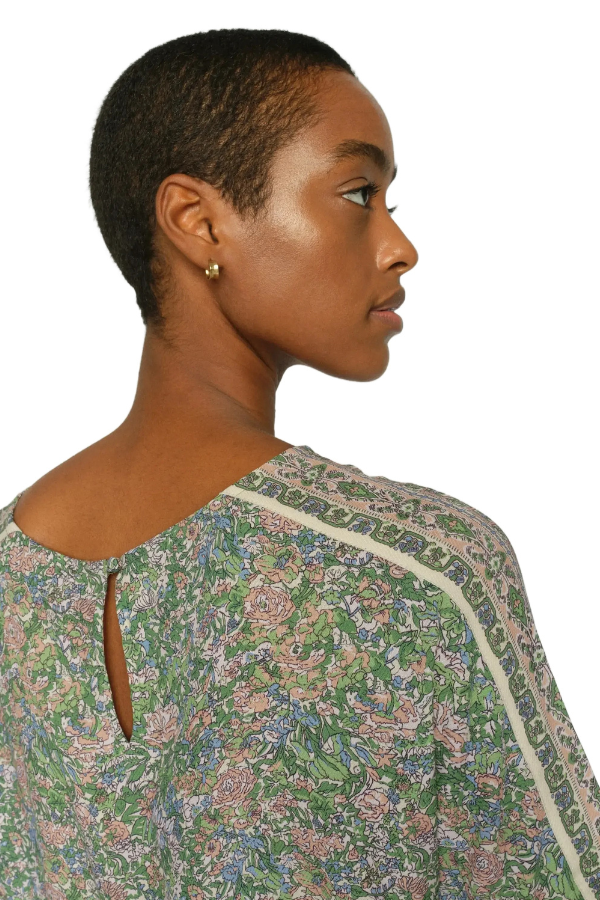 Mos Mosh Short Sleeve Orchid Blouse