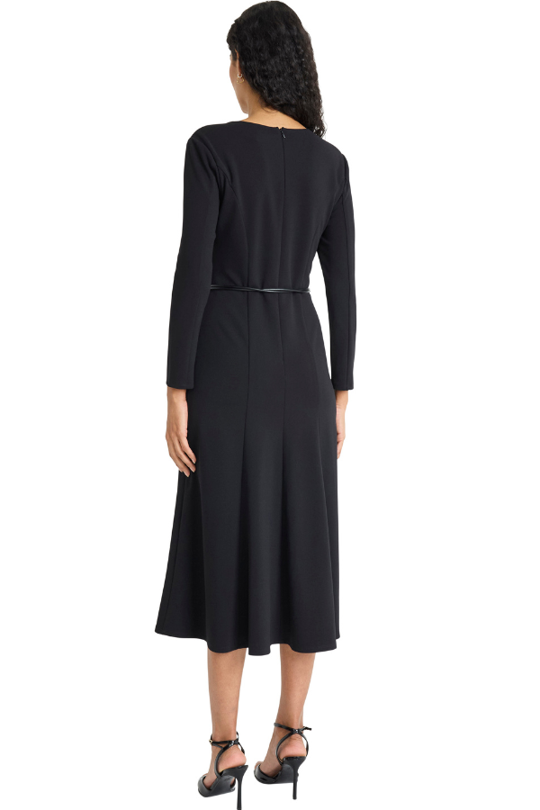 Maggy London Belted Midi Dress