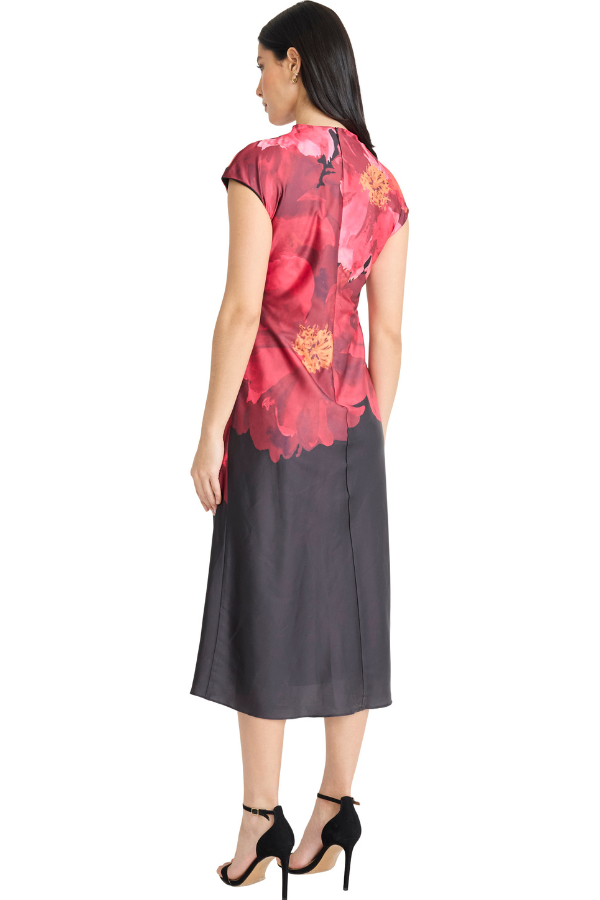Maggy London Poppy Floral Dress