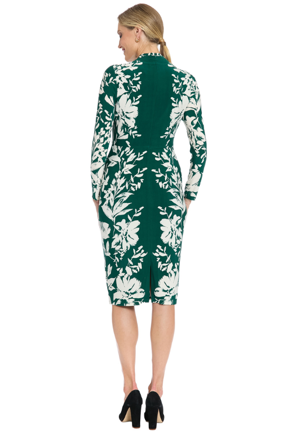 London Times Floral Print Dress (Available in Two Colours)