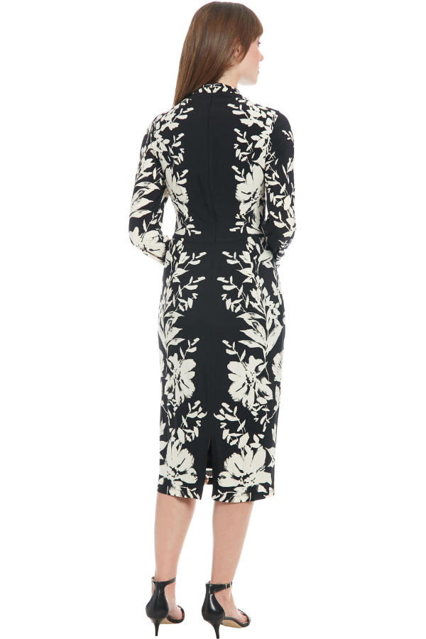 London Times Floral Print Dress (Available in Two Colours)