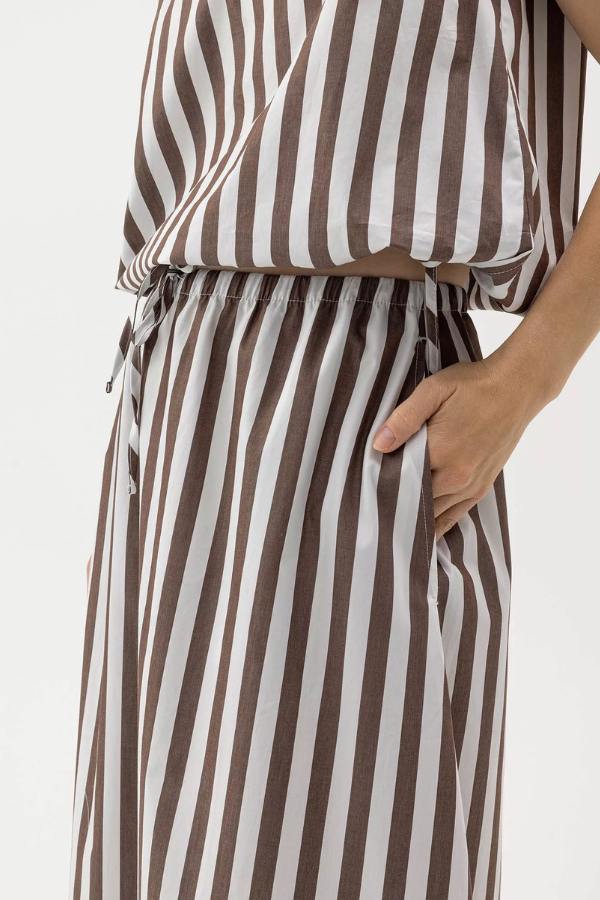 Holebrook Marie Striped Skirt