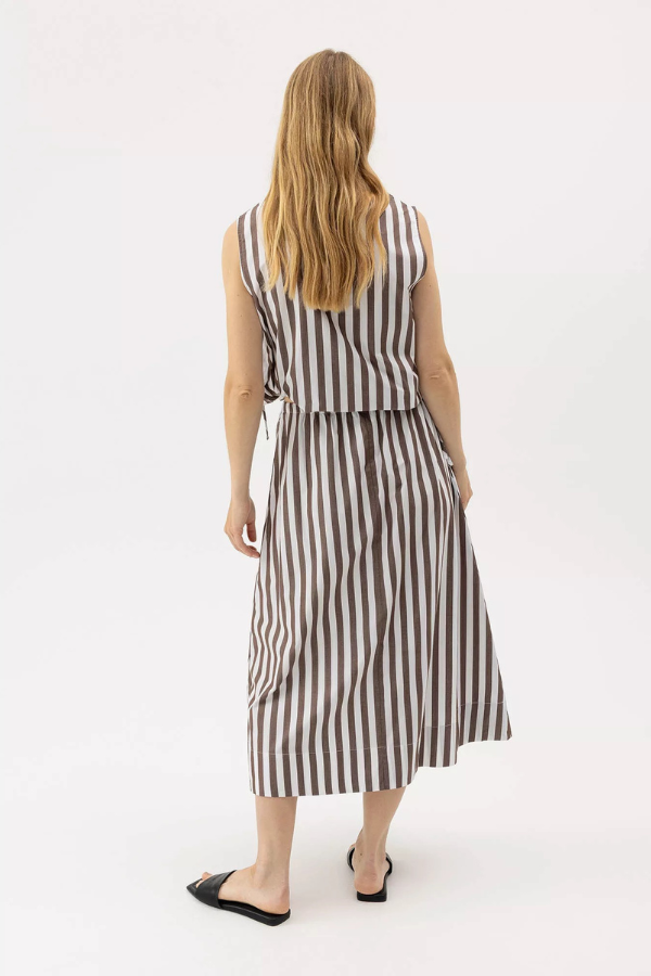 Holebrook Marie Striped Skirt